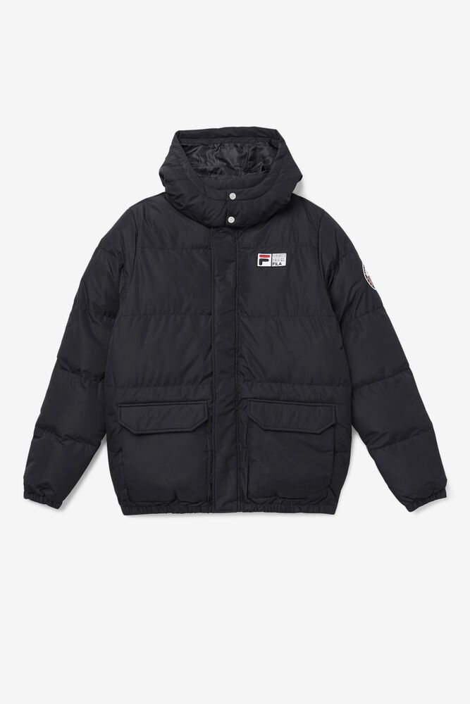 Fila Bunda Panske Otler Puffer Čierne - PRUQI3715